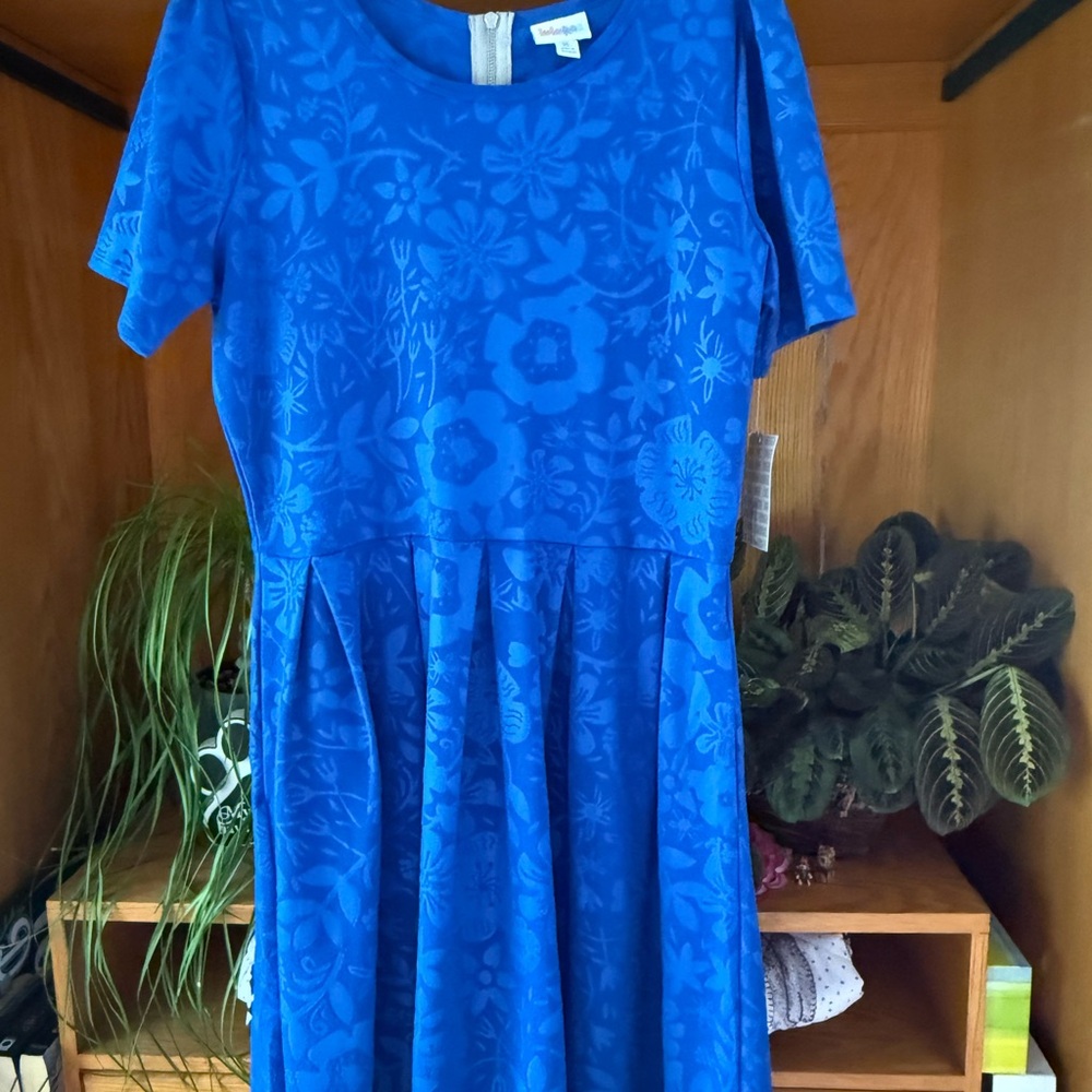 Blue Floral Dress